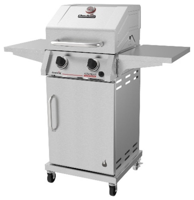 CharBroil 463655421 Performance IR 2B Propane Grill, Stainless Steel Contemporary Outdoor
