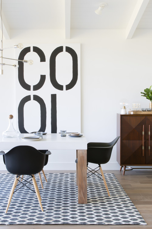 No Gray Area How to Slay the BlackandWhite Home Decor Trend