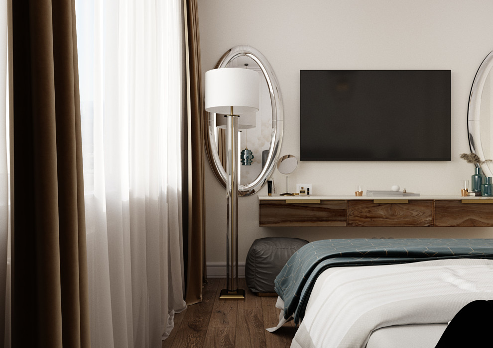 Проект интерьера квартиры в ЖК «Солнечный Олимп»