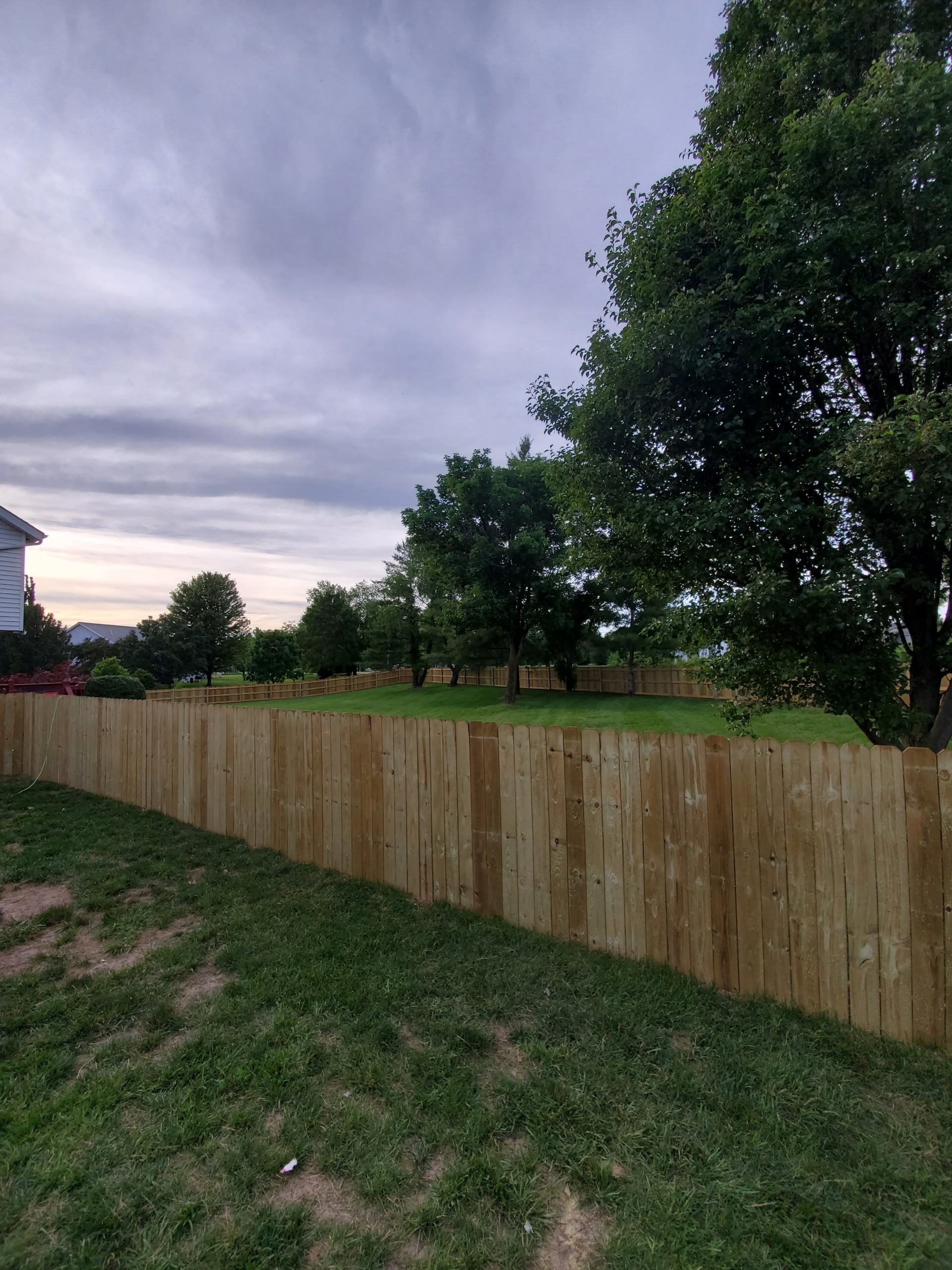 New Fence Installation