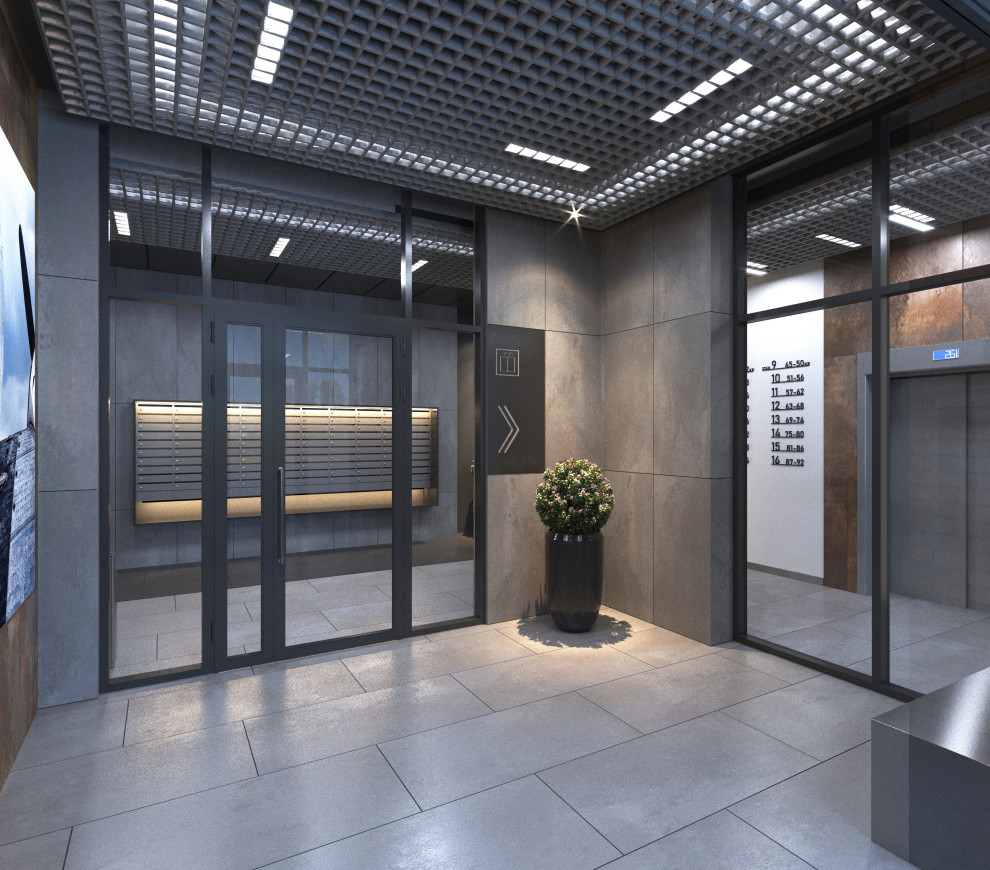 Интерьеры МОП ЖК "НОРМАНДИЯ НЕМАН", СК "СТРИЖИ"