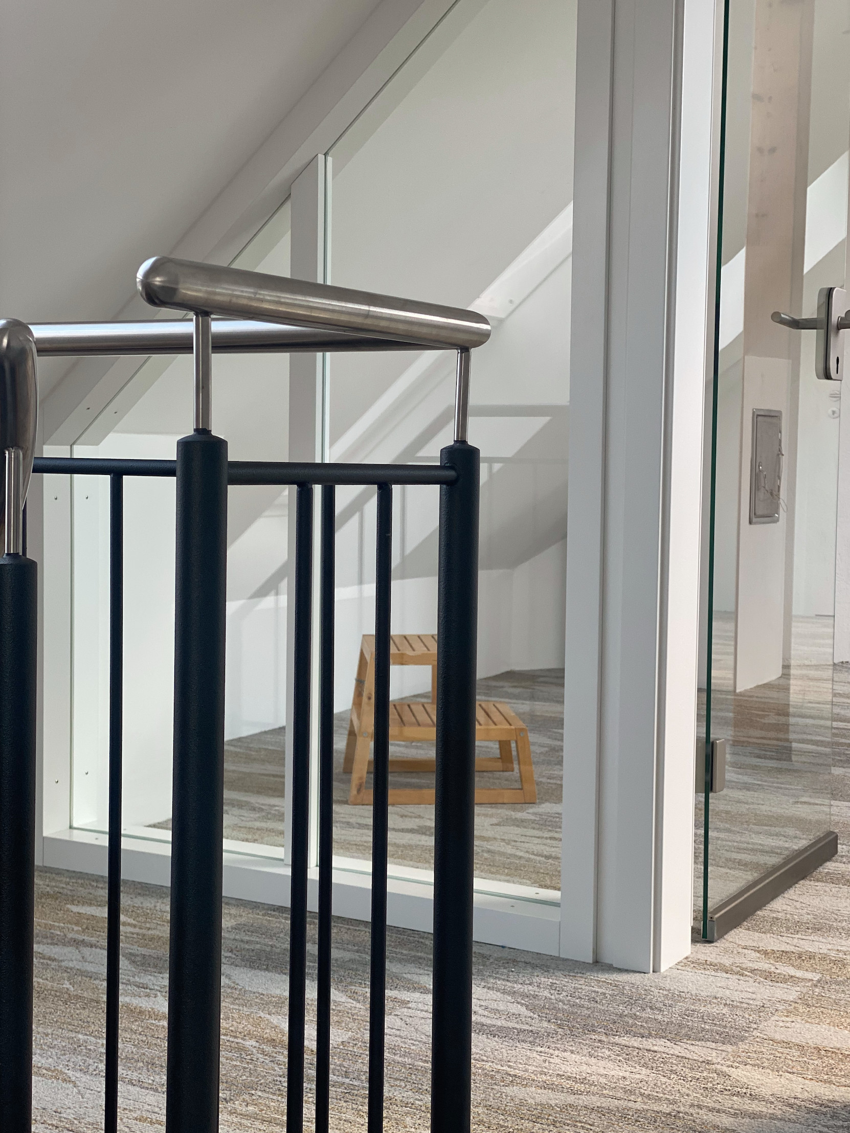 Dachumbau mit Wendeltreppe