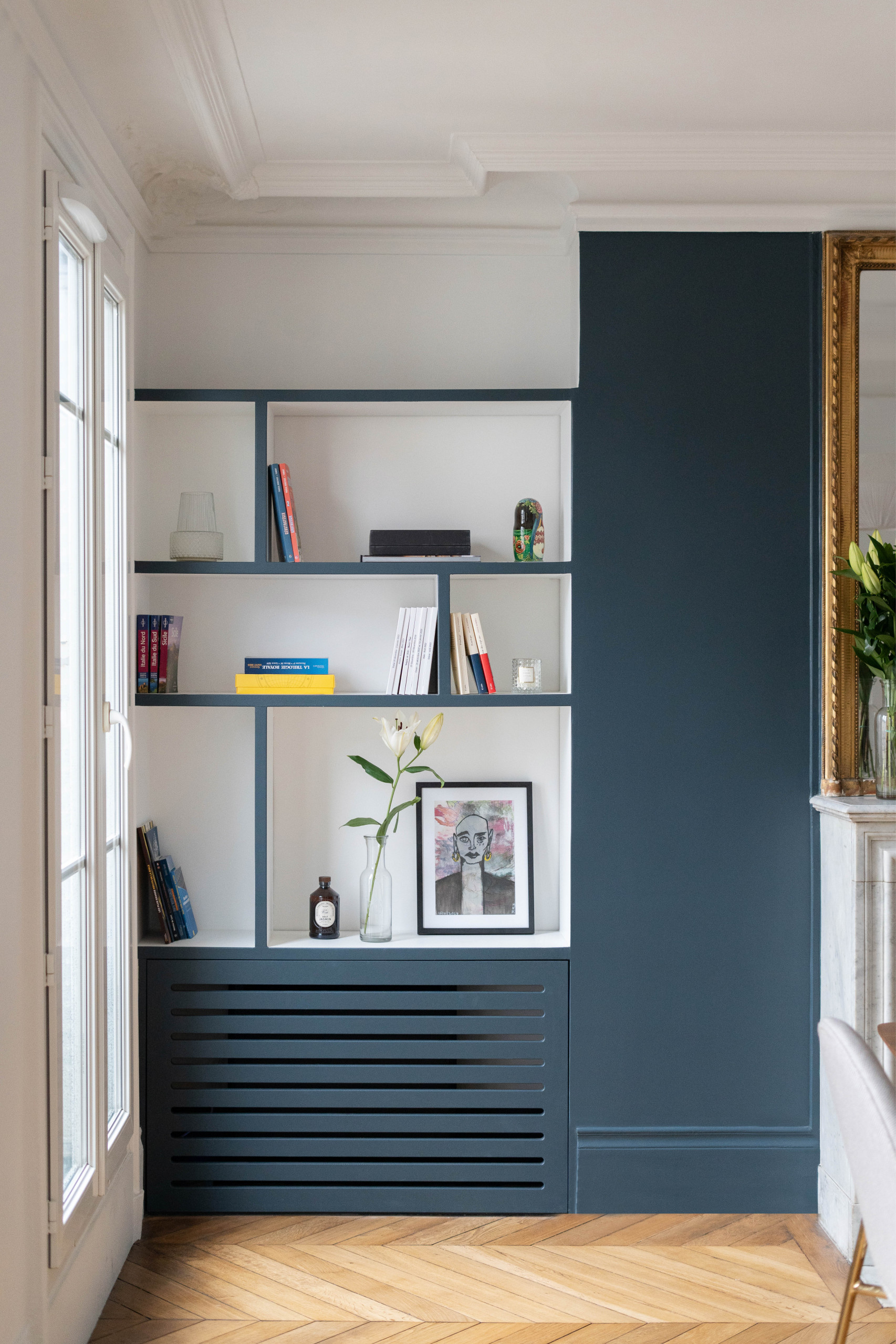 Modernisation d’un 80m² au cœur du 8e