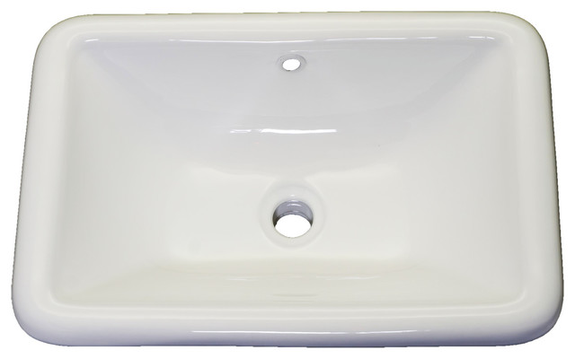 Vanity Cornet Porcelain Rectangular Drop In Sink Vanity Cornet Porcelain Rectangular Drop In Sink White