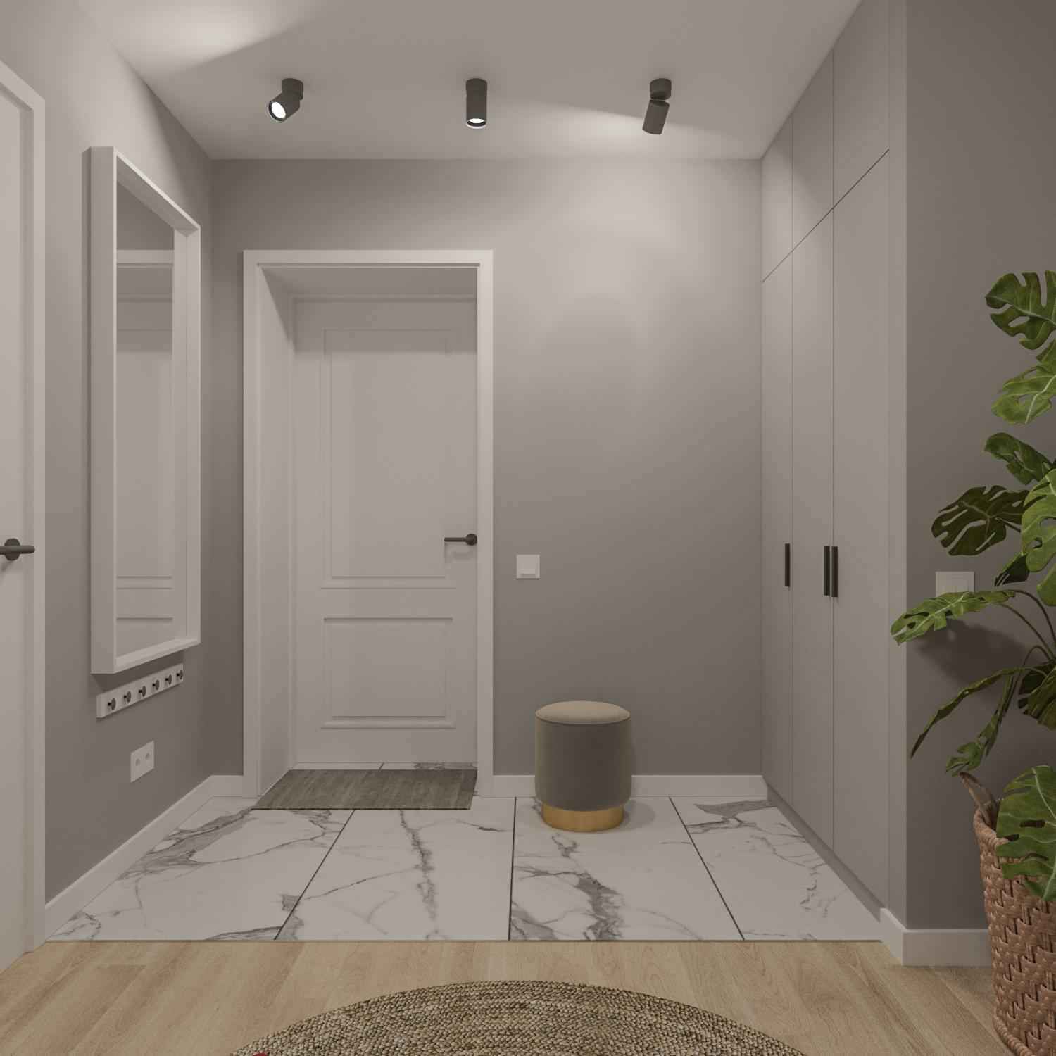 Интерьер двухкомнатной квартиры