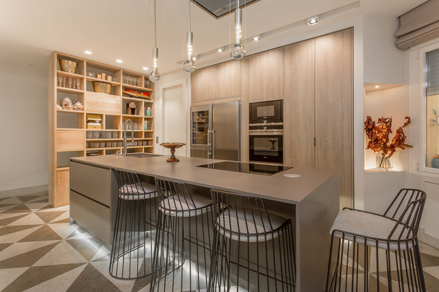 Fotograf&iacute;a Interiorismo transitional-kitchen