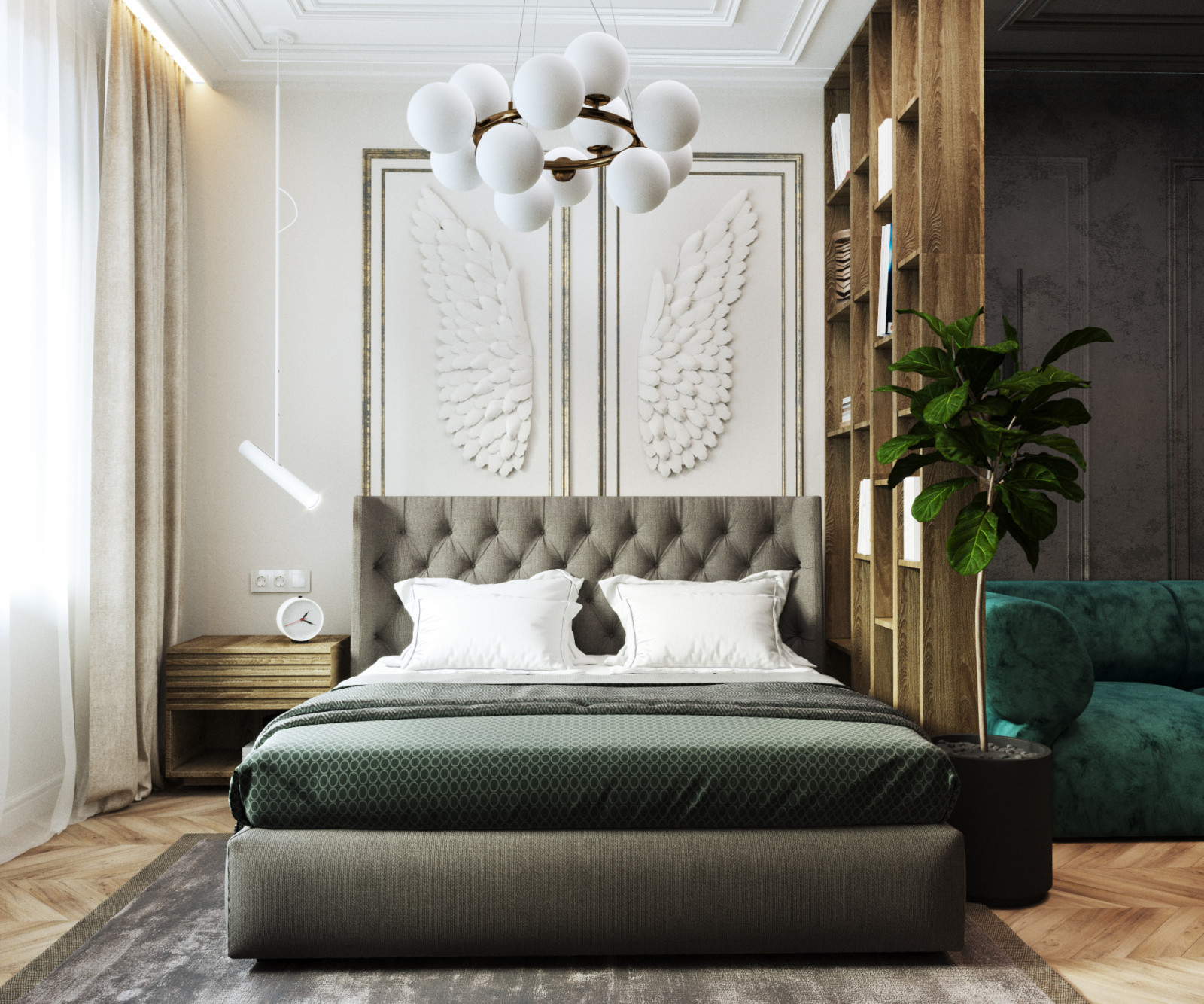 Спальня ЖК Солнечный сквер