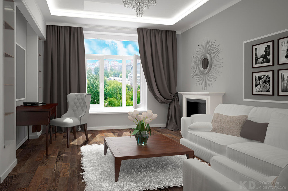 Классический стиль, 89 кв м