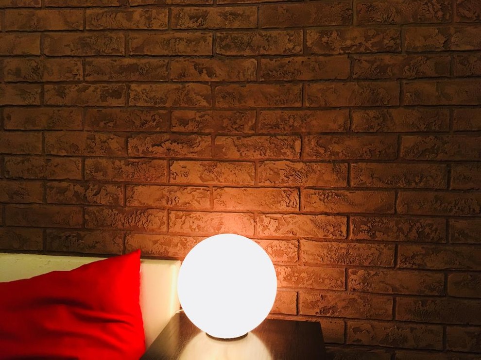 Декоративный кирпич из штукатурки