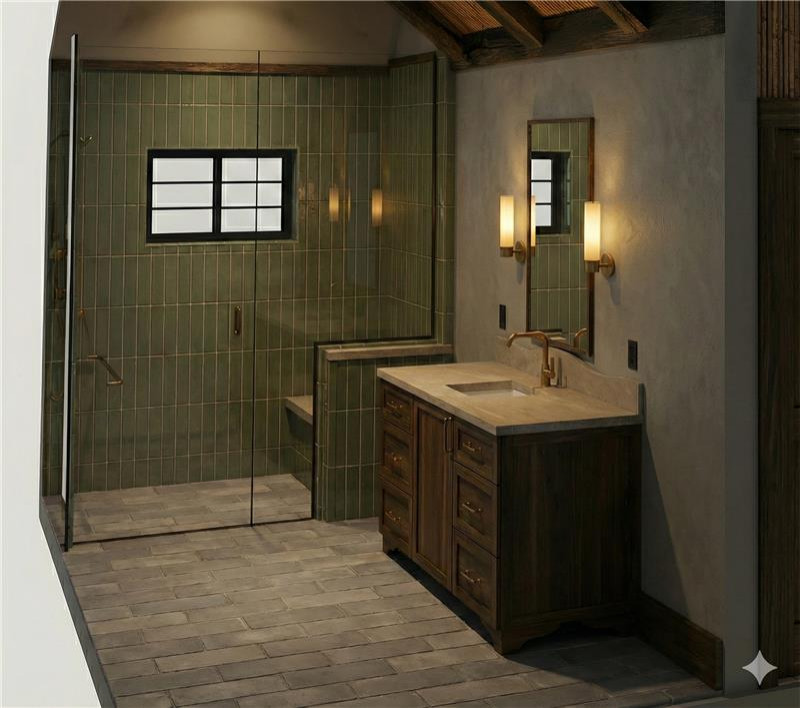 Glenbrook Historic Project- Lake Tahoe NV - Bathroom - Other - by ...