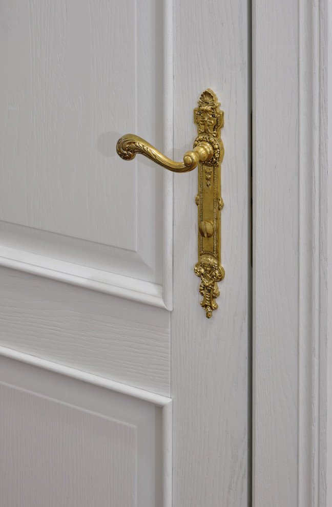 Классический интерьер с Орлеаном в отделке дуб