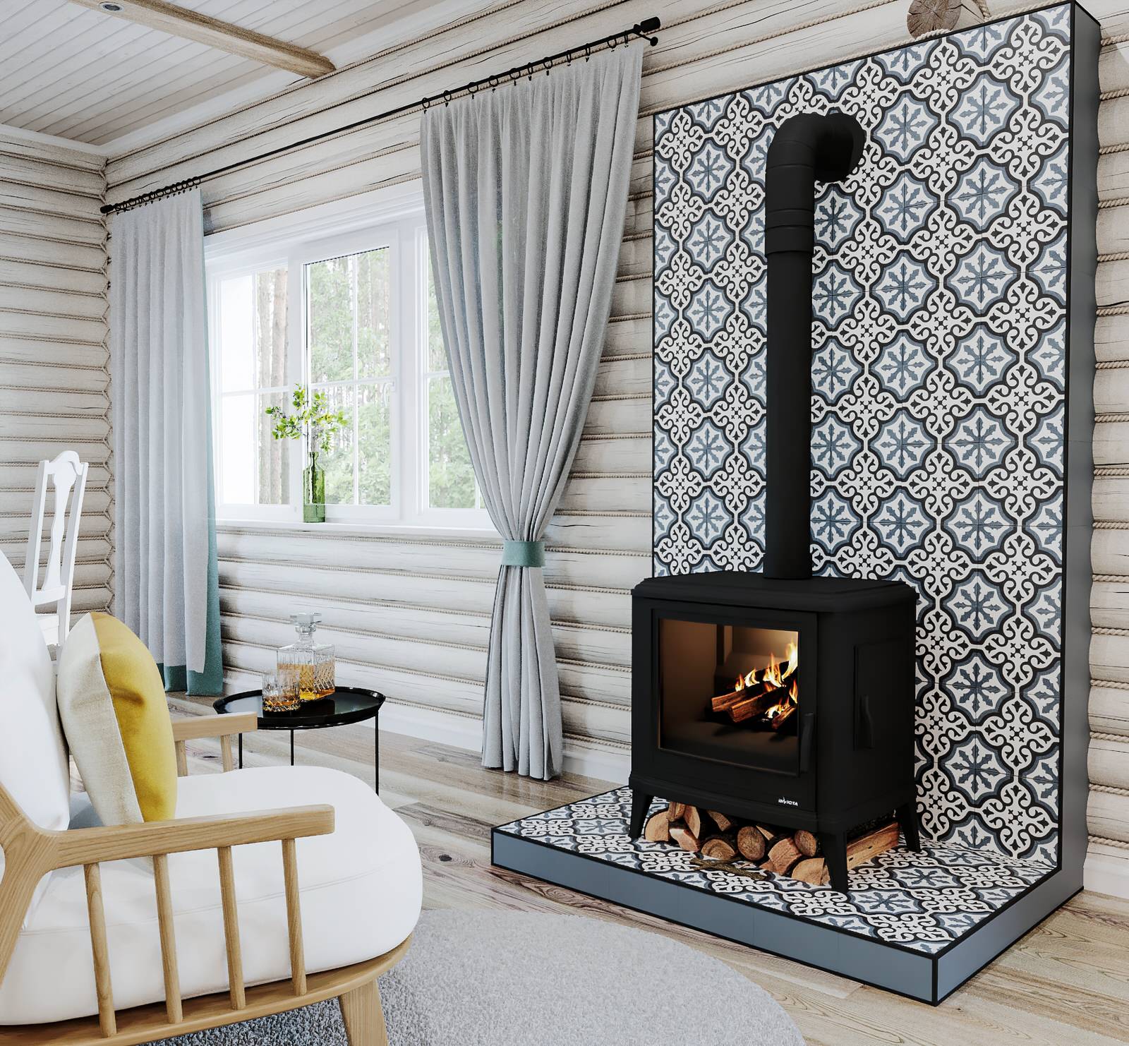 Загородный дом на озере