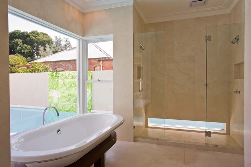 Photo of a contemporary bathroom in Perth.