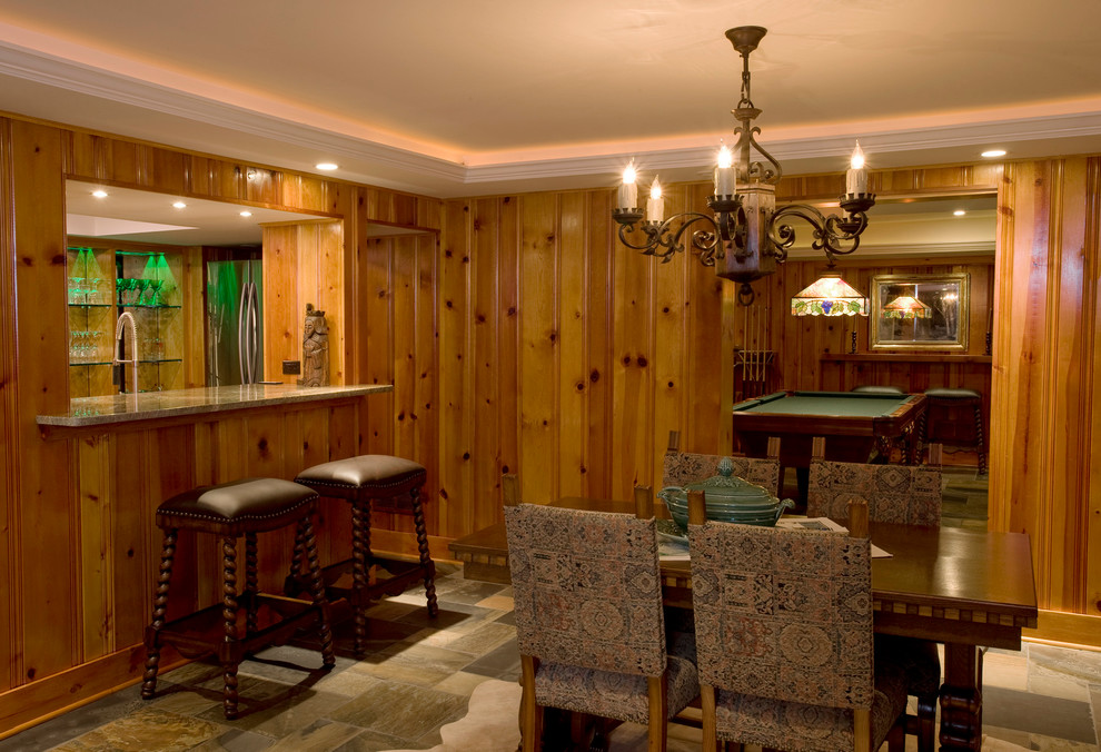 Home design - transitional home design idea in Chicago