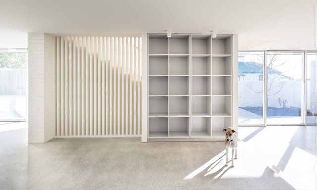 New Town House contemporary-hallway-and-landing