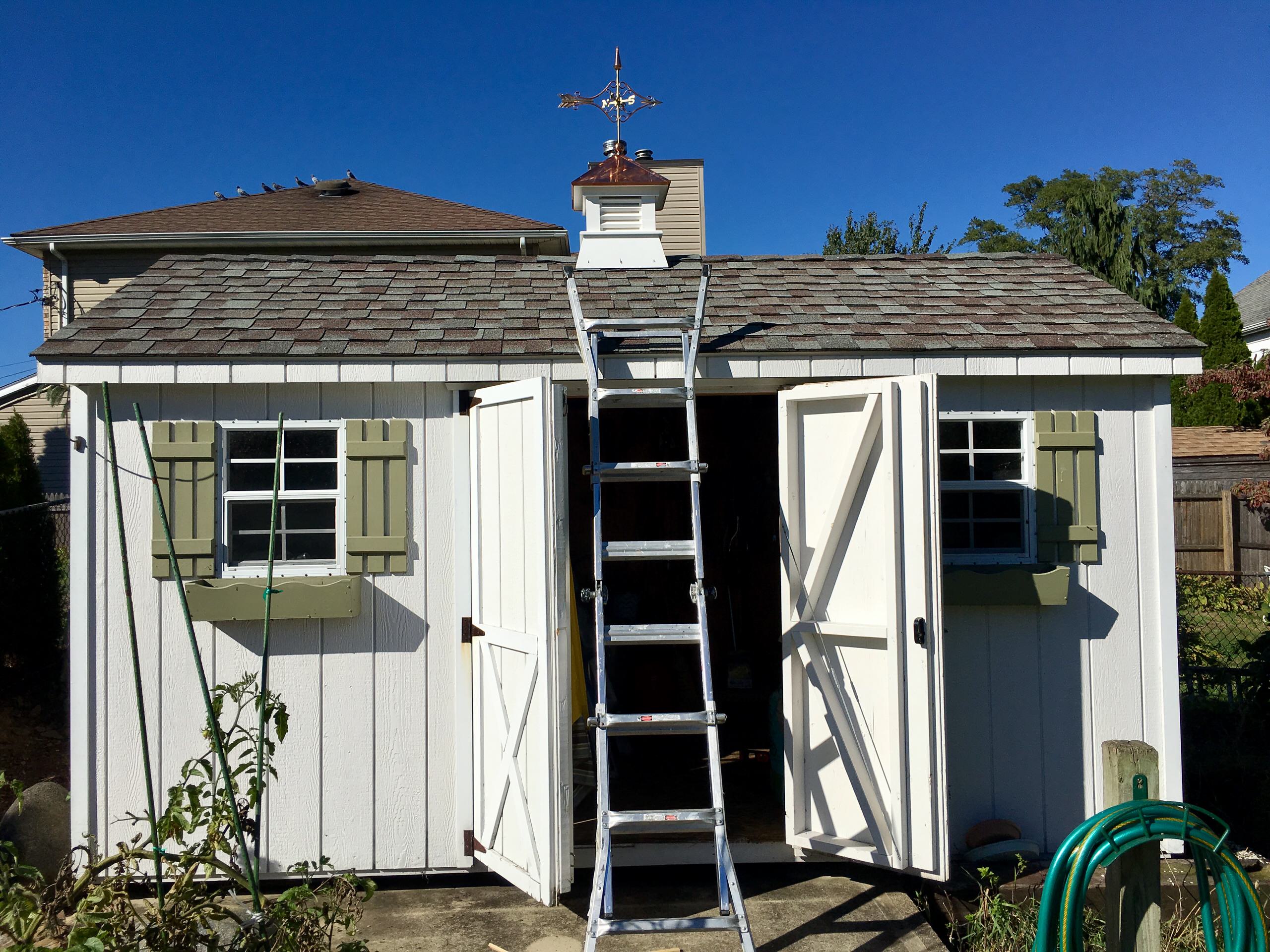 Cupola installation!