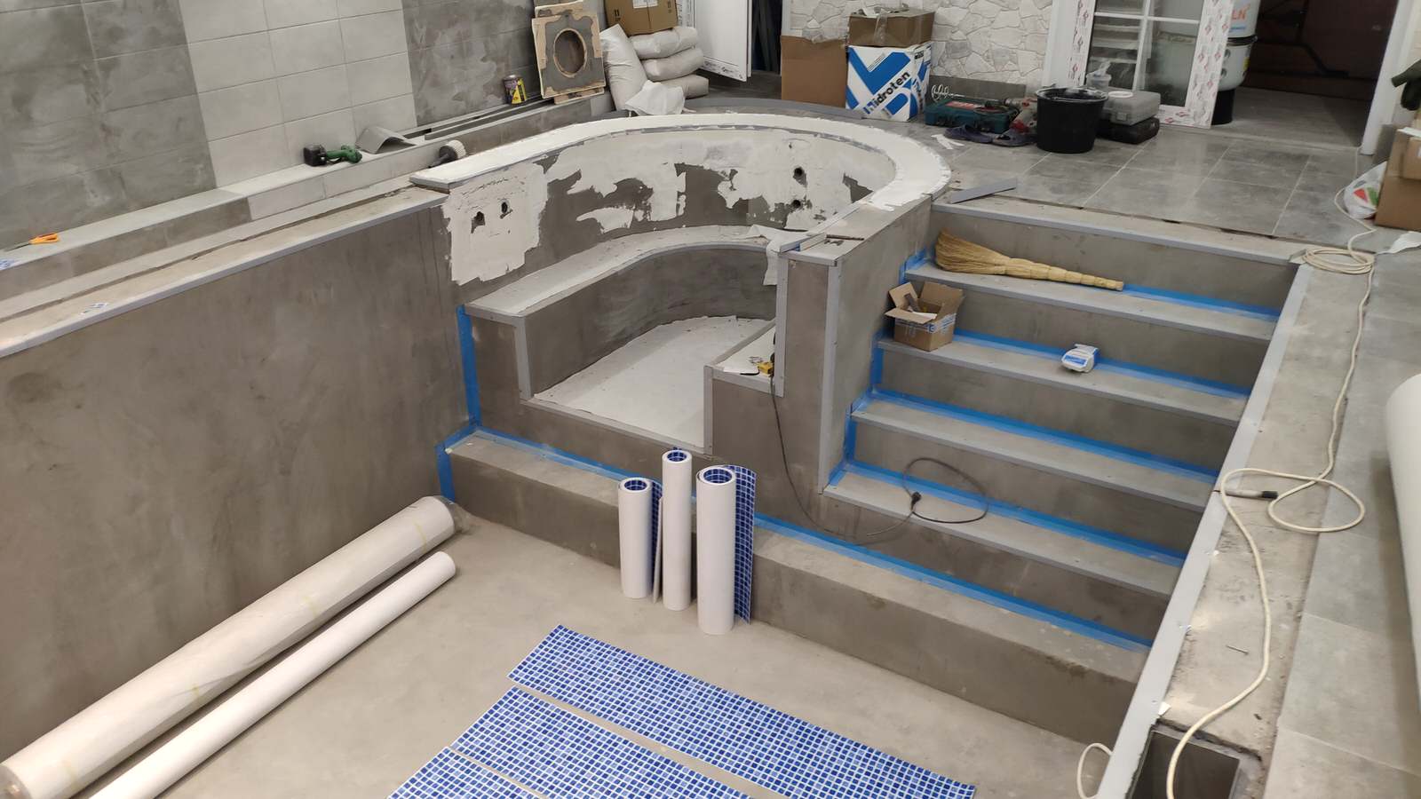 Строительство бассейна с СПА-зоной "под ключ"