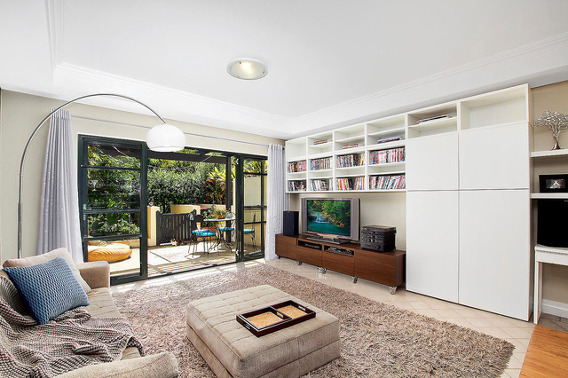Glebe Terrace modern-living-room