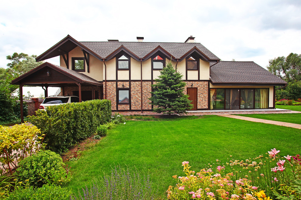 Проект банного комплекса с гостевыми комнатами.