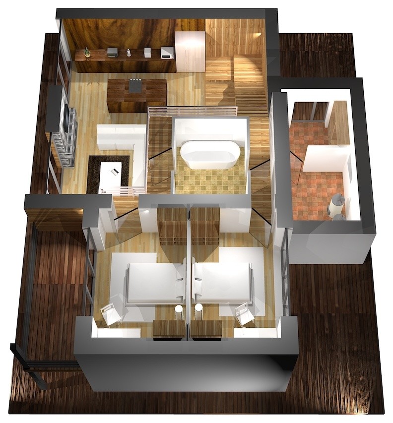 Проект Современное шале