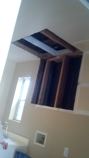 Drywall Patching laundry-room