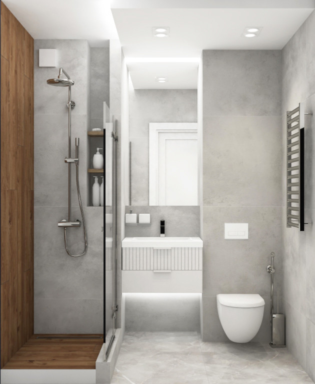 Санузел из проекта "Жемчужина"