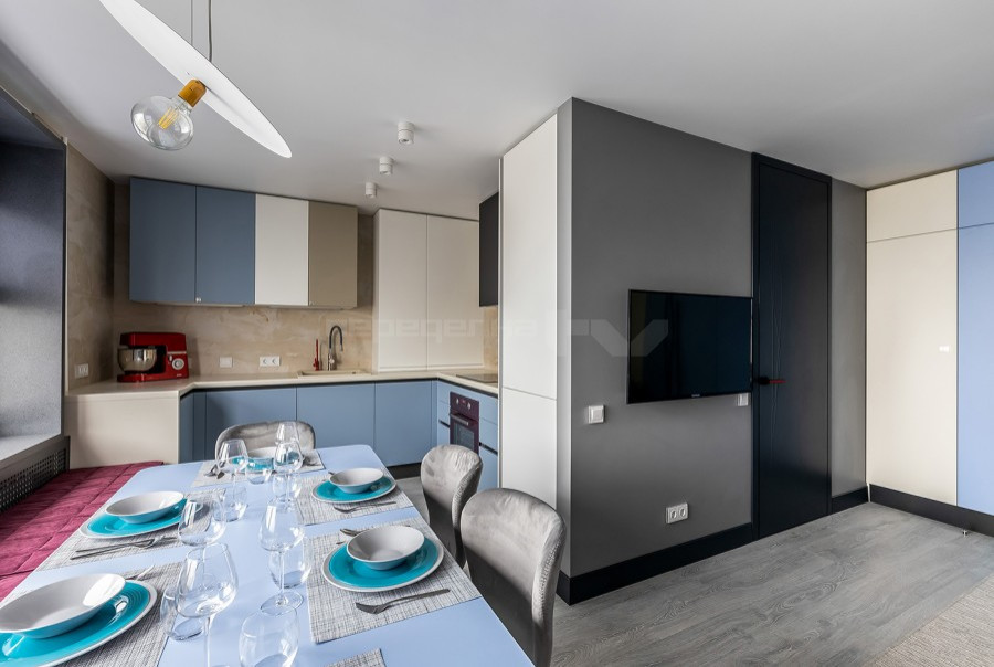 Кухня-гостиная в стиле Токо Шиноды