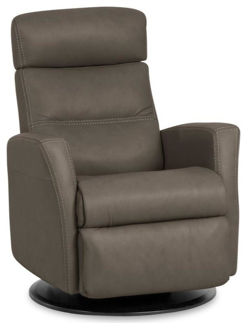 IMG Divani Relaxer Recliner, Large Power With Trend Smoke Leather ...