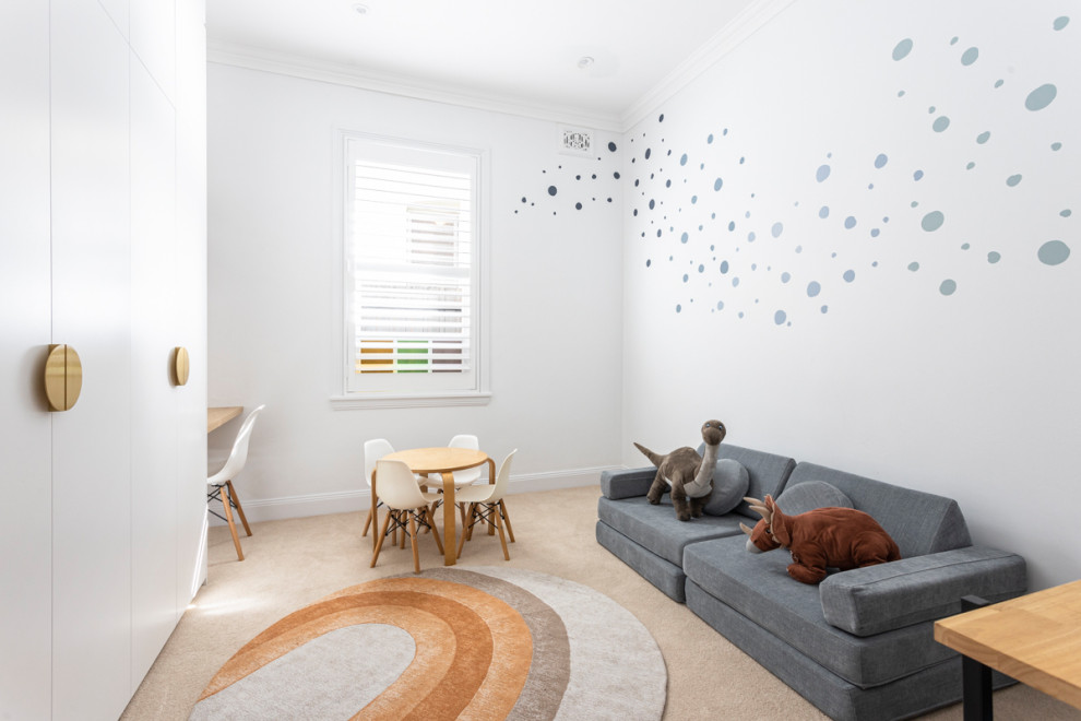 Inspiration for a contemporary kids' room in Sydney.