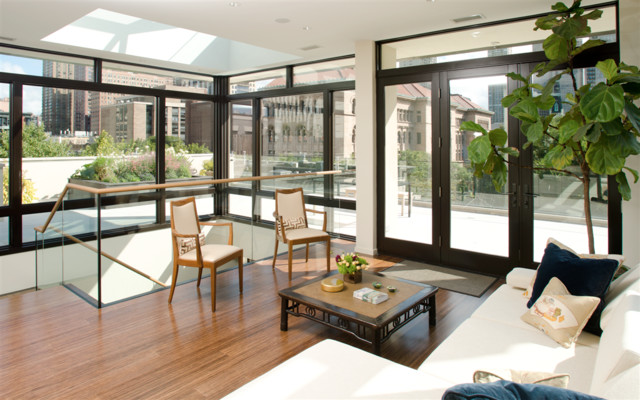 2. Chicago Renovation contemporary-living-room
