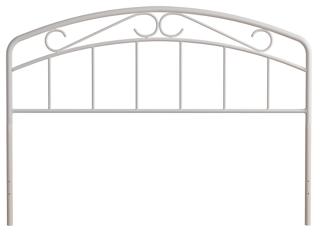 Hillsdale Jolie Metal Full/Queen Headboard With Arched Scroll Design