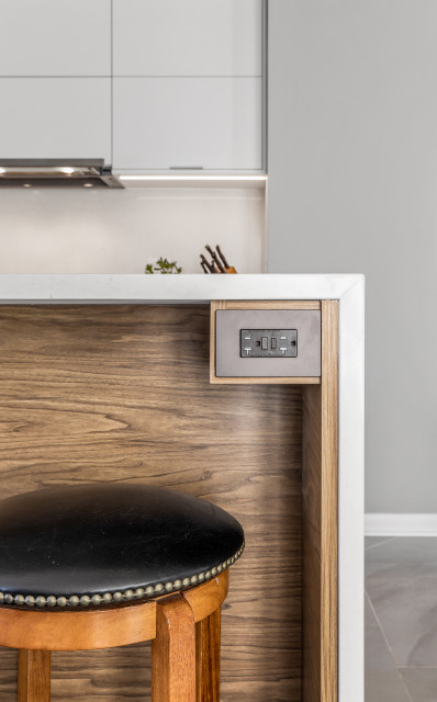 Warm Continuous Grain contemporaneo-cocina