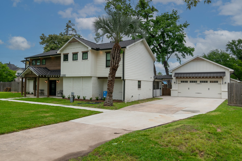 Standing Seam metal accents in Cypress, TX