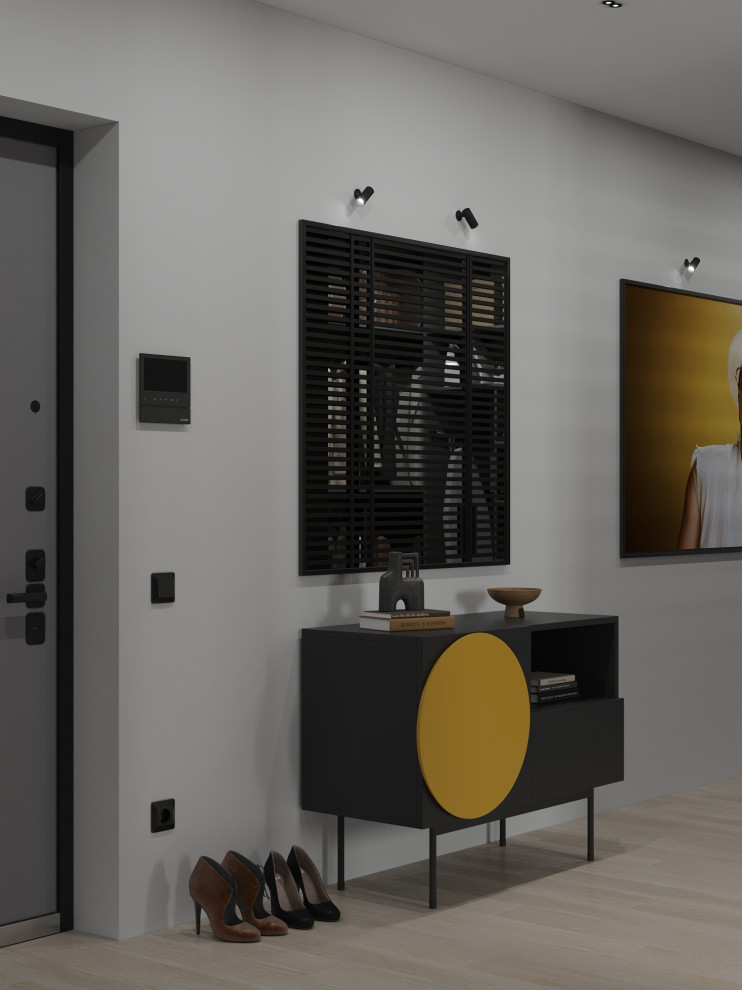 Квартира в стиле минимализма для молодой девушки