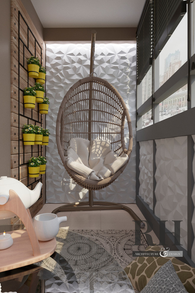 Дизайн балкона Приморский