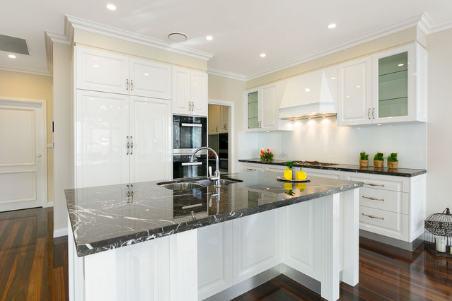 French Provincial Kitchen mediterranean-kitchen