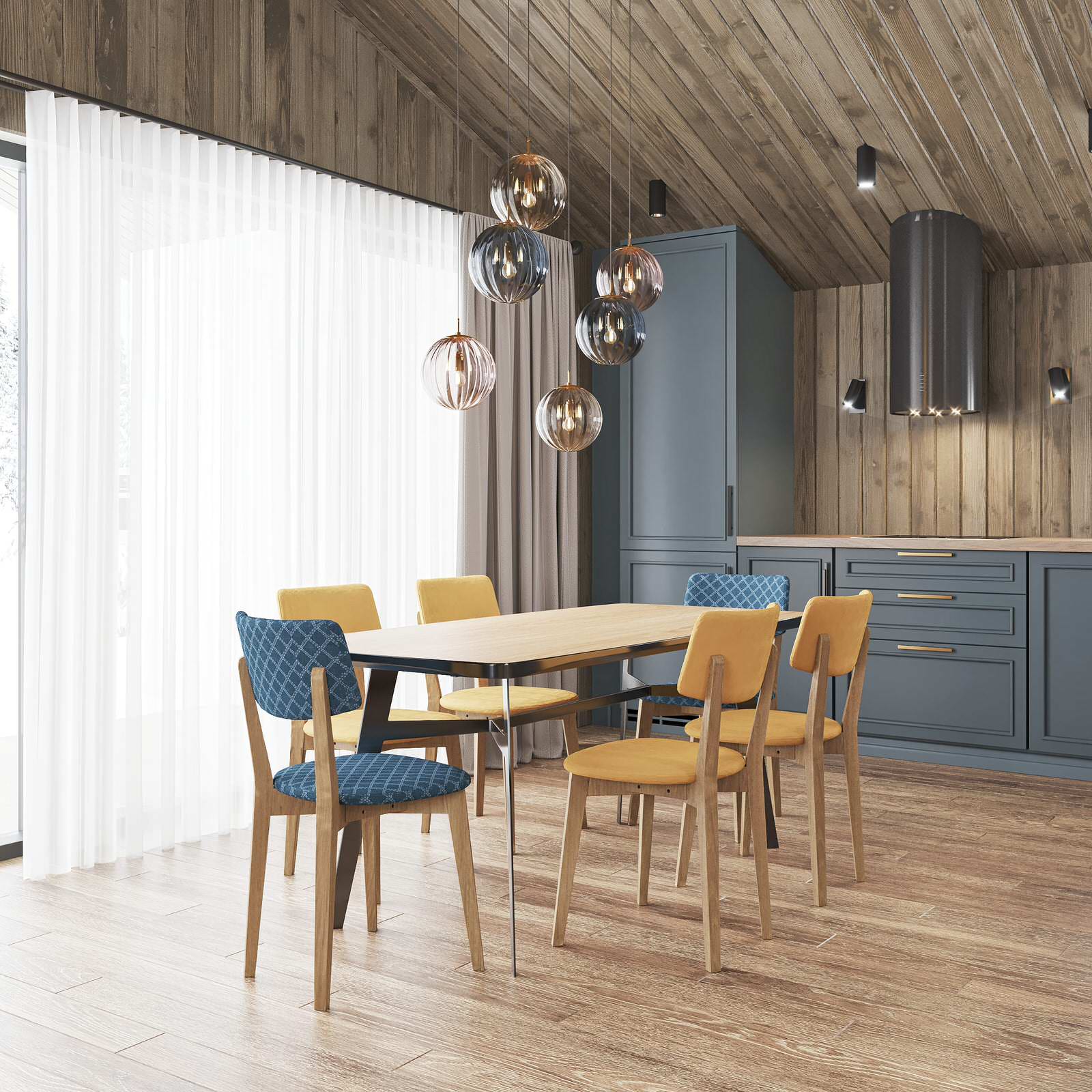 Дизайн интерьера частного дома.