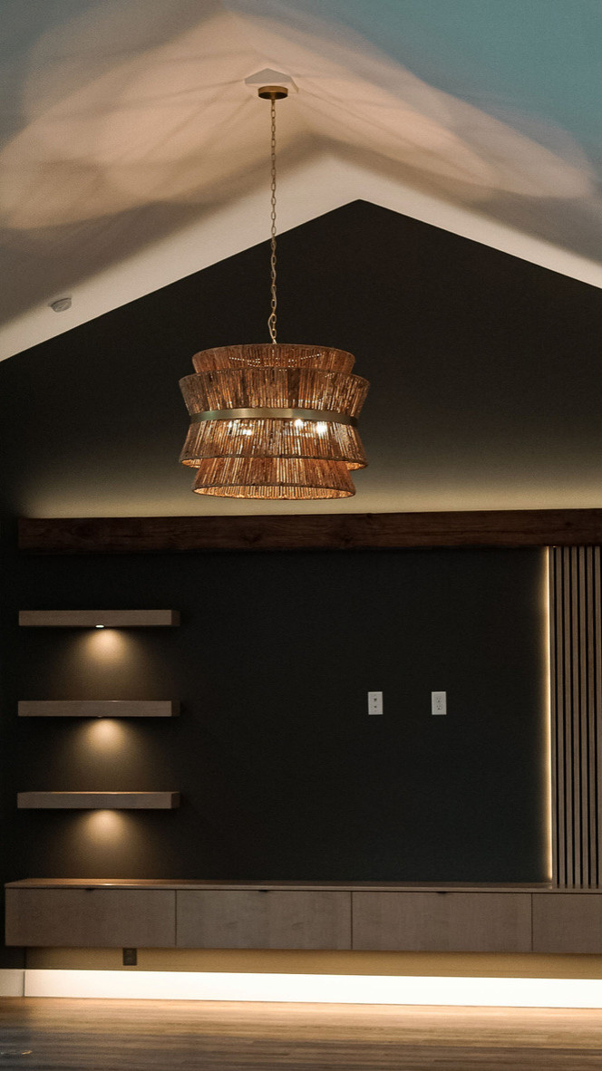 Custom Accent TV Wall