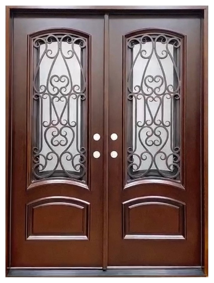 KaMic 60 x 80" Swing LeftHand Polyurethane Exterior Double Door in