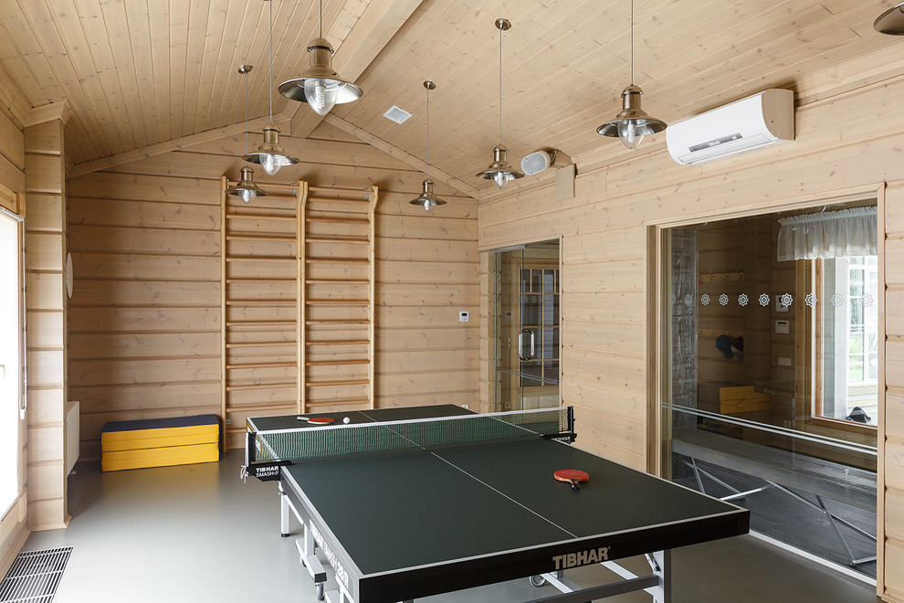 Загородный частный бассейн в поселке Медное озеро