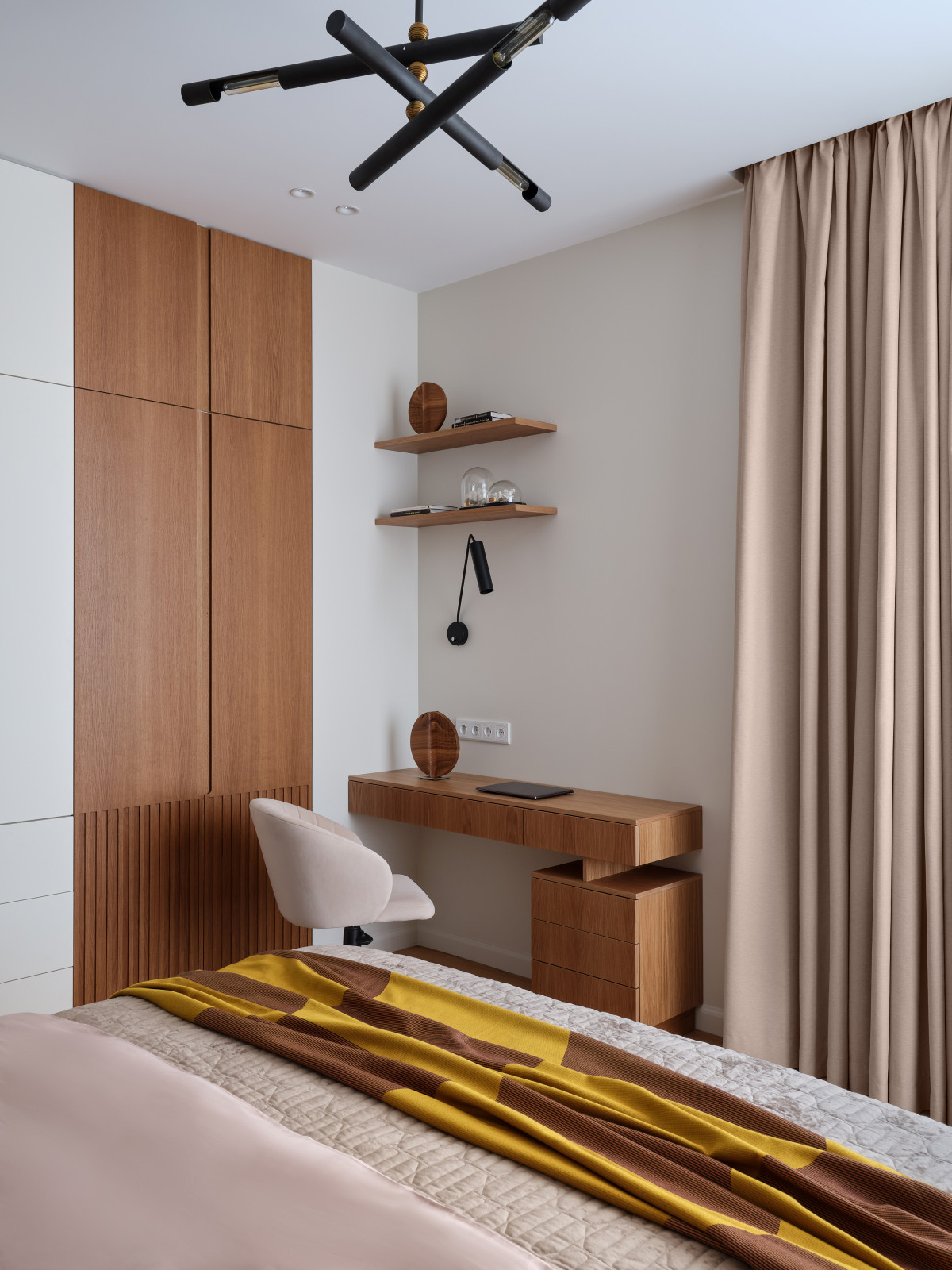 Скандинавский интерьер в квартире на берегу Москвы-реки: Интерьер+Дизайн