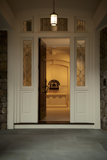 Skating Pond House Entry modern-eingang