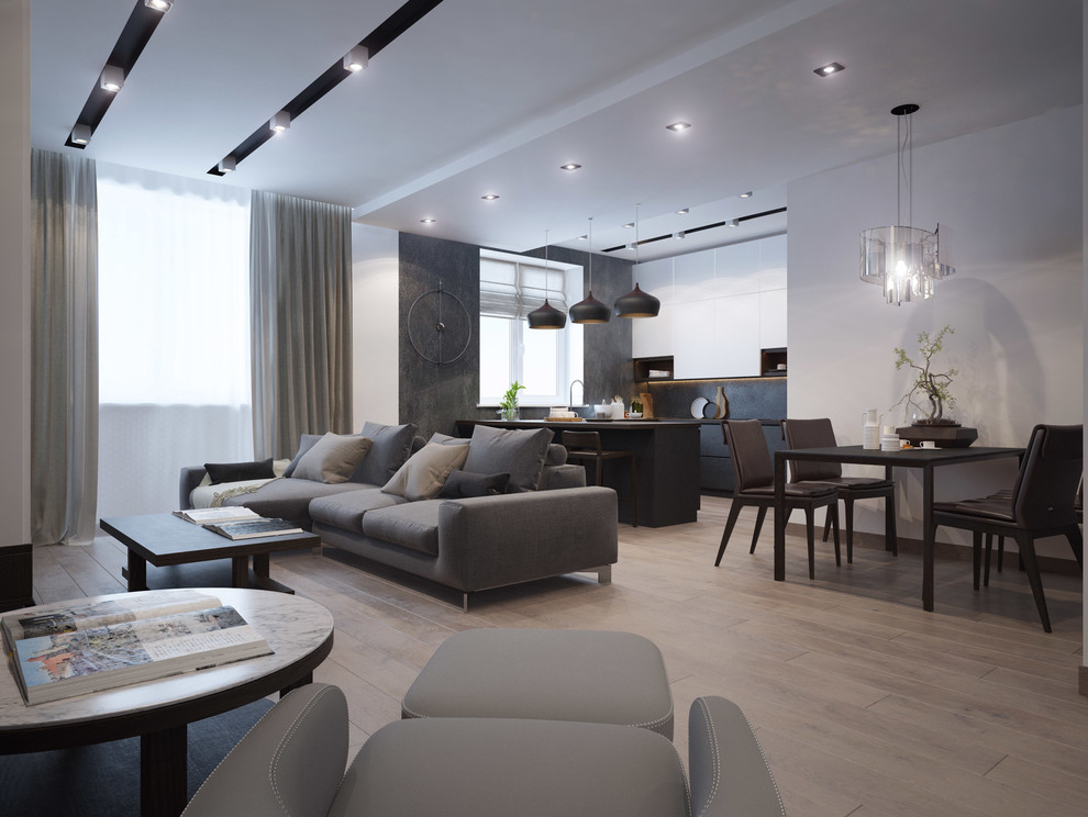 кухня-гостиная