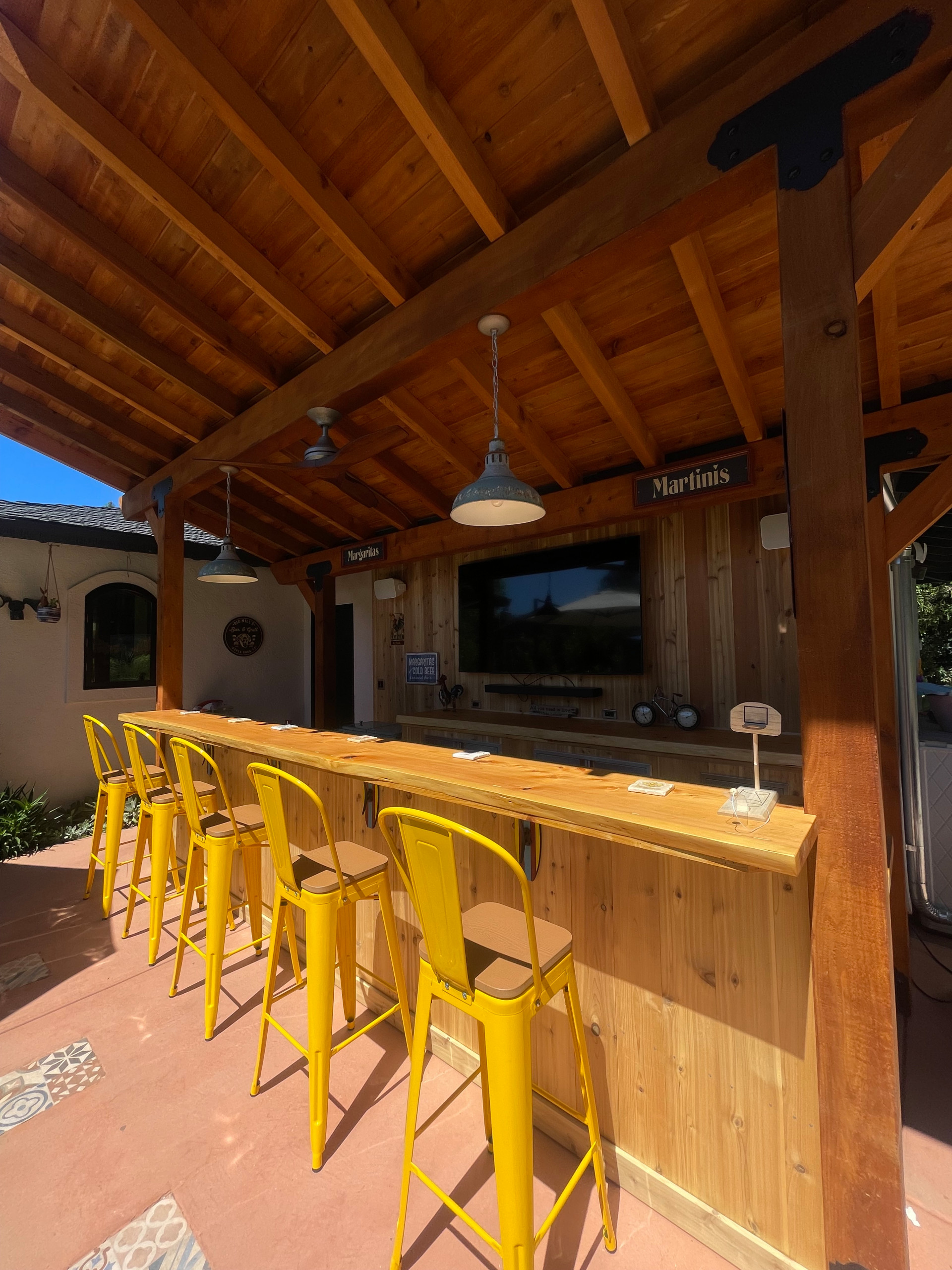Brunson outdoor bar