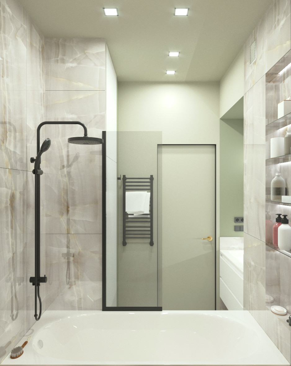 Квартира в доме ар-деко