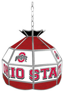 The Ohio State Glass Tiffany Lamp - 16 Inch Diameter