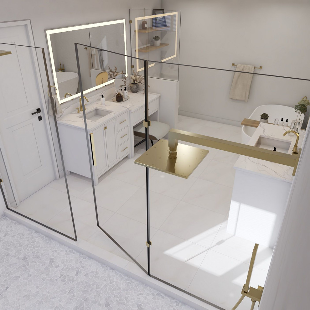 Bathroom - bathroom idea in Seattle