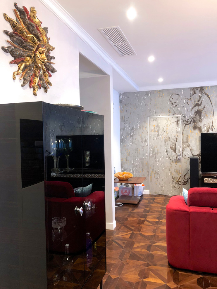 Декоративная покраска стен и роспись по мотивам Леонардо да Винчи