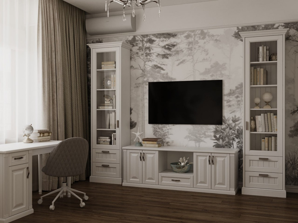 Дизайн-проект квартиры в "Сталинке" в классическом стиле