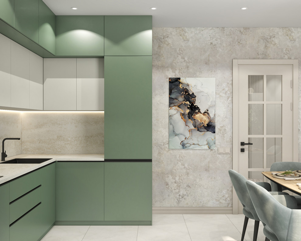 Яркая и спортивная квартира